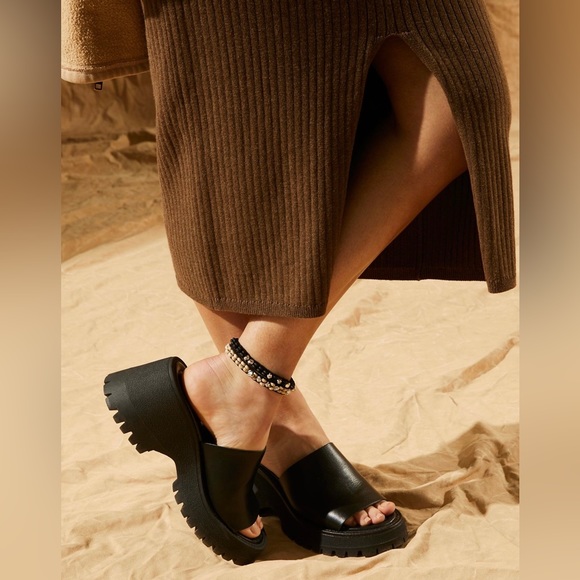 NWT Free People Winona Wedge Sandals - 7, 8, 9 & 10 - Picture 4 of 6